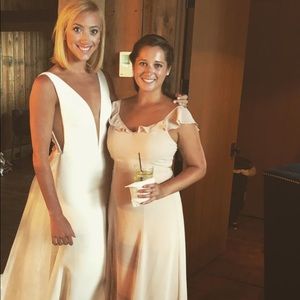 BHLDN blush dress. Size S.